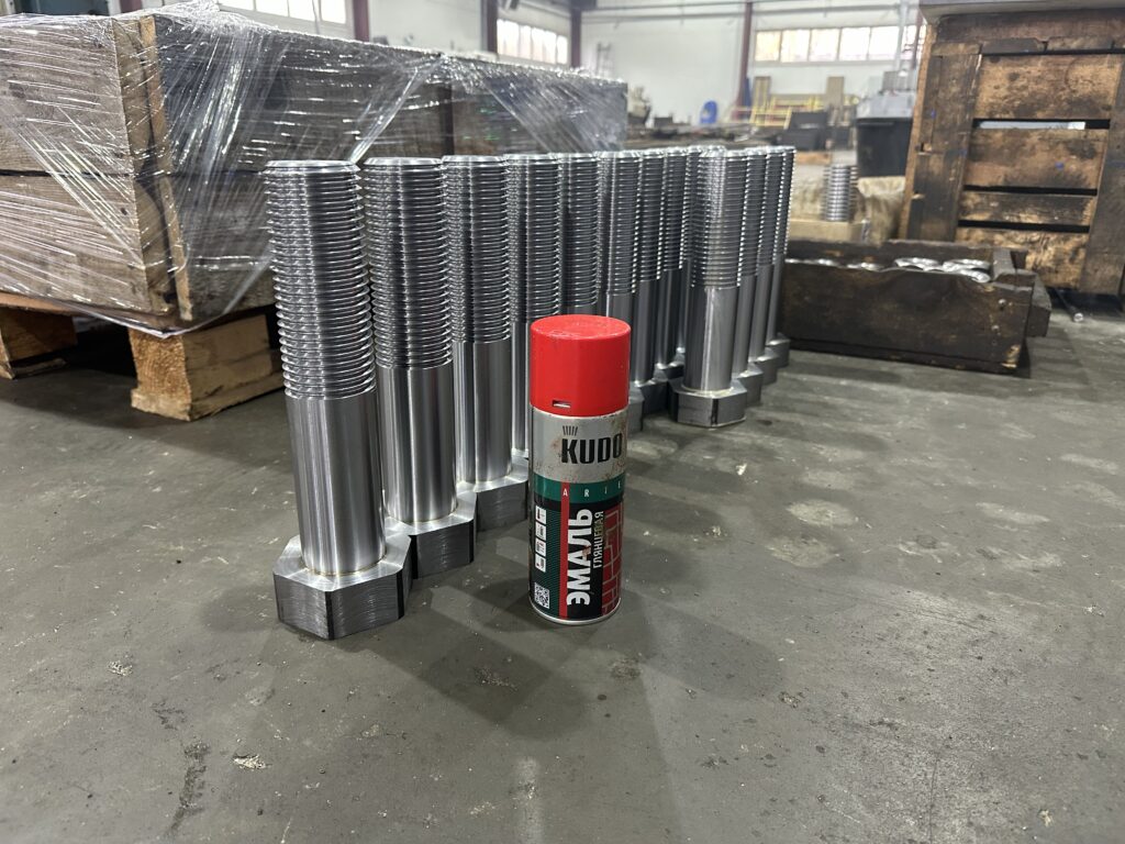 Производство шестигранных болтов – фото №1 Изготовление шестигранных болтов – фото №1